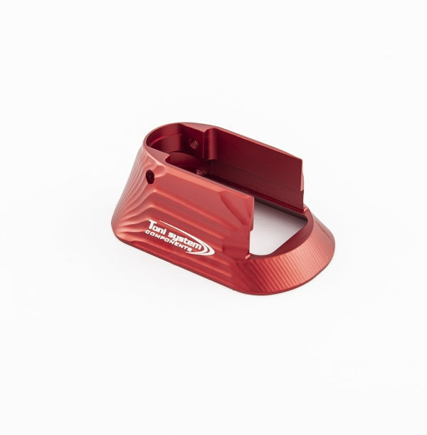 Tanfoglio alu magwell for Small Frame - Red - Ubitzu