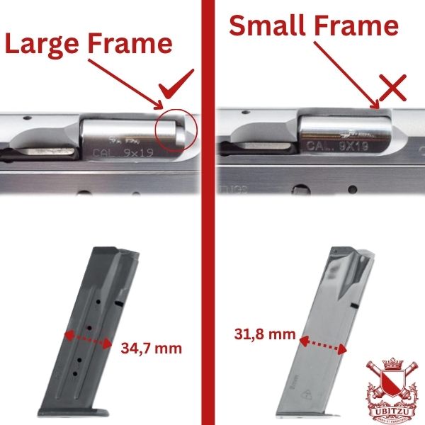Tanfoglio alu magwell for Small Frame - Ubitzu