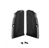 Tanfoglio long grips for Large Frame | High-grip - Black - Ubitzu