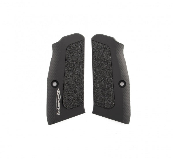 Tanfoglio long grips for Small Frame | High-grip - Black - Ubitzu