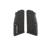 Tanfoglio long grips for Small Frame | High-grip - Black - Ubitzu