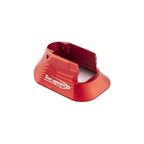 Tanfoglio open alu magwell for Small Frame - Red - Ubitzu
