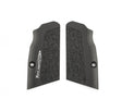 Tanfoglio short grips for Large Frame | High-grip - Black - Ubitzu