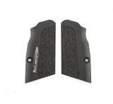 Tanfoglio short grips for Small Frame | High-grip - Black - Ubitzu