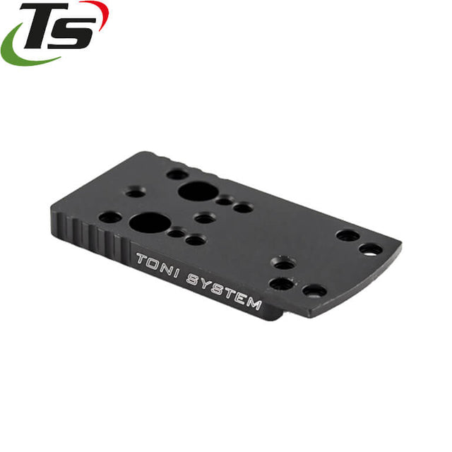 Tanfoglio Stock 2 Optic [Pre 2022] Optics Ready plate | type A [RMSc DPP & Docter footprints] - Ubitzu