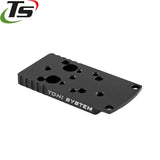 Tanfoglio Stock 2 Optic [Pre 2022] Optics Ready plate | type B [RMR & RTS footprints] - Ubitzu