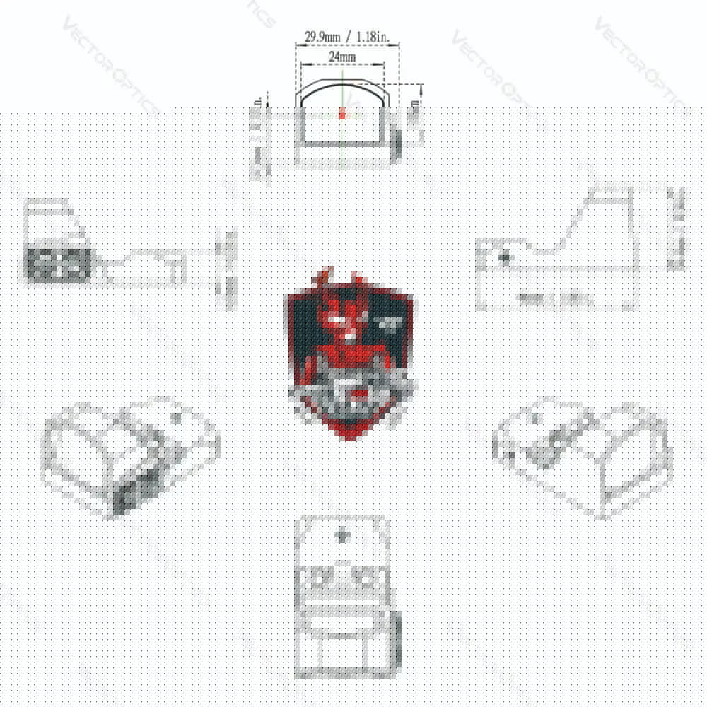Vector Optics Frenzy 1x17x24 red dot - Ubitzu