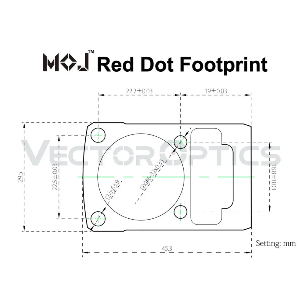 Vector Optics Frenzy 1x22x26 MOS red dot - Ubitzu