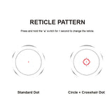 Vector Optics Nautilus 1x30 Scope Double Reticle red dot - Ubitzu