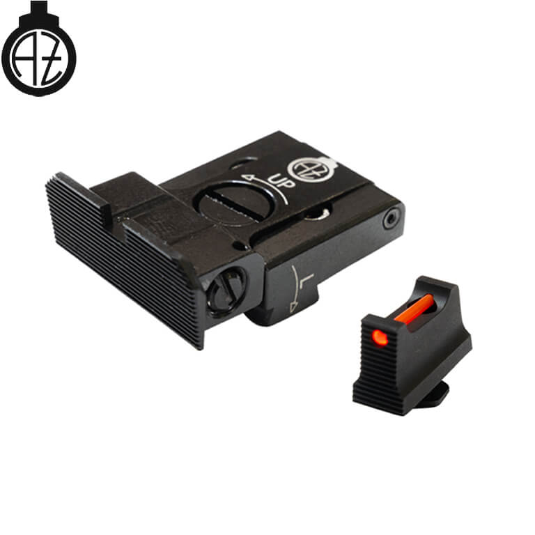 Walther PDP adjustable sights | fiber optic - Red 1.0 mm - Ubitzu