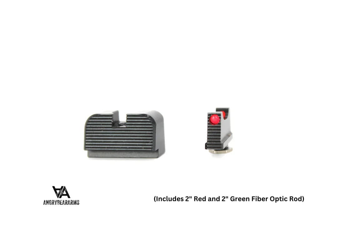 Walther PDP co-witness sights | fiber optic - Ubitzu