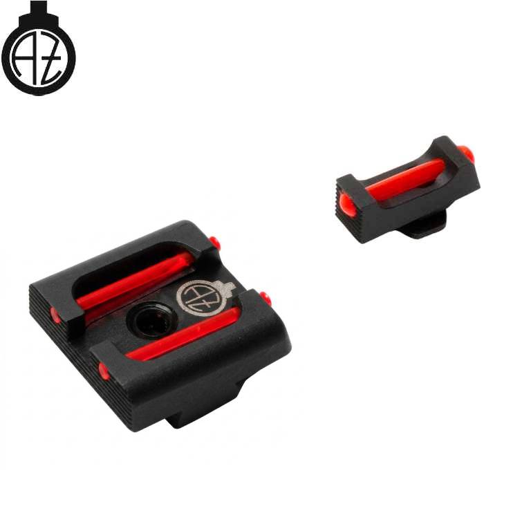 Walther PDP sights | fiber optic B - Red / Red 1.5 mm - Ubitzu