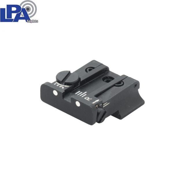 Walther [PPQ P99 Creed PPX & PPS] adjustable rear sight | white dots - Ubitzu