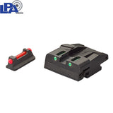 Walther [PPQ P99 Creed PPX & PPS] adjustable sights | fiber optic - Ubitzu