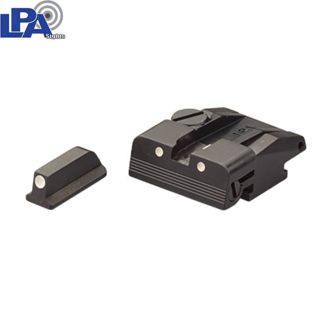 Walther [PPQ P99 Creed PPX & PPS] adjustable sights | white dots - Ubitzu