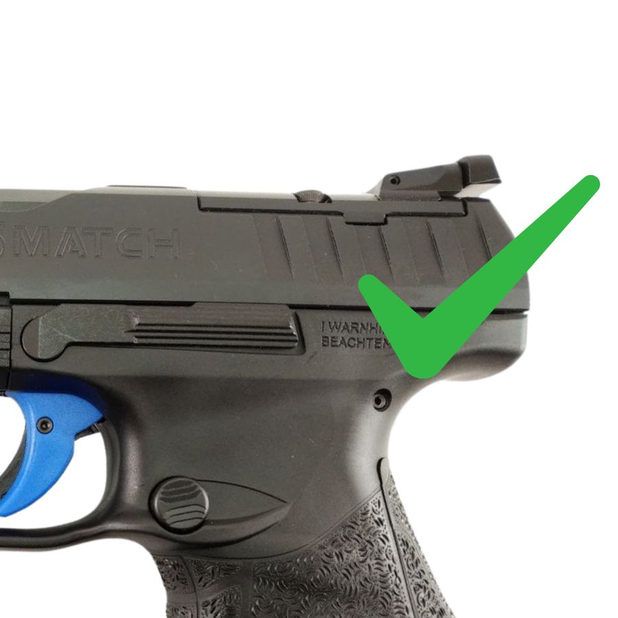 Walther PPQ [Q4 & Q5] Optics Ready plate | Leupold DPP footprint - Ubitzu