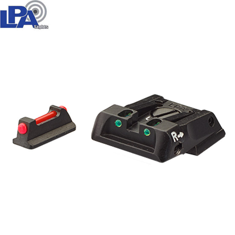 Walther Q4 SF OR & Q5 Match SF adjustable sights | fiber optic - Ubitzu