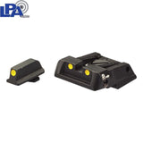 Walther Q4 SF OR & Q5 Match SF adjustable sights | luminescent dots - Ubitzu